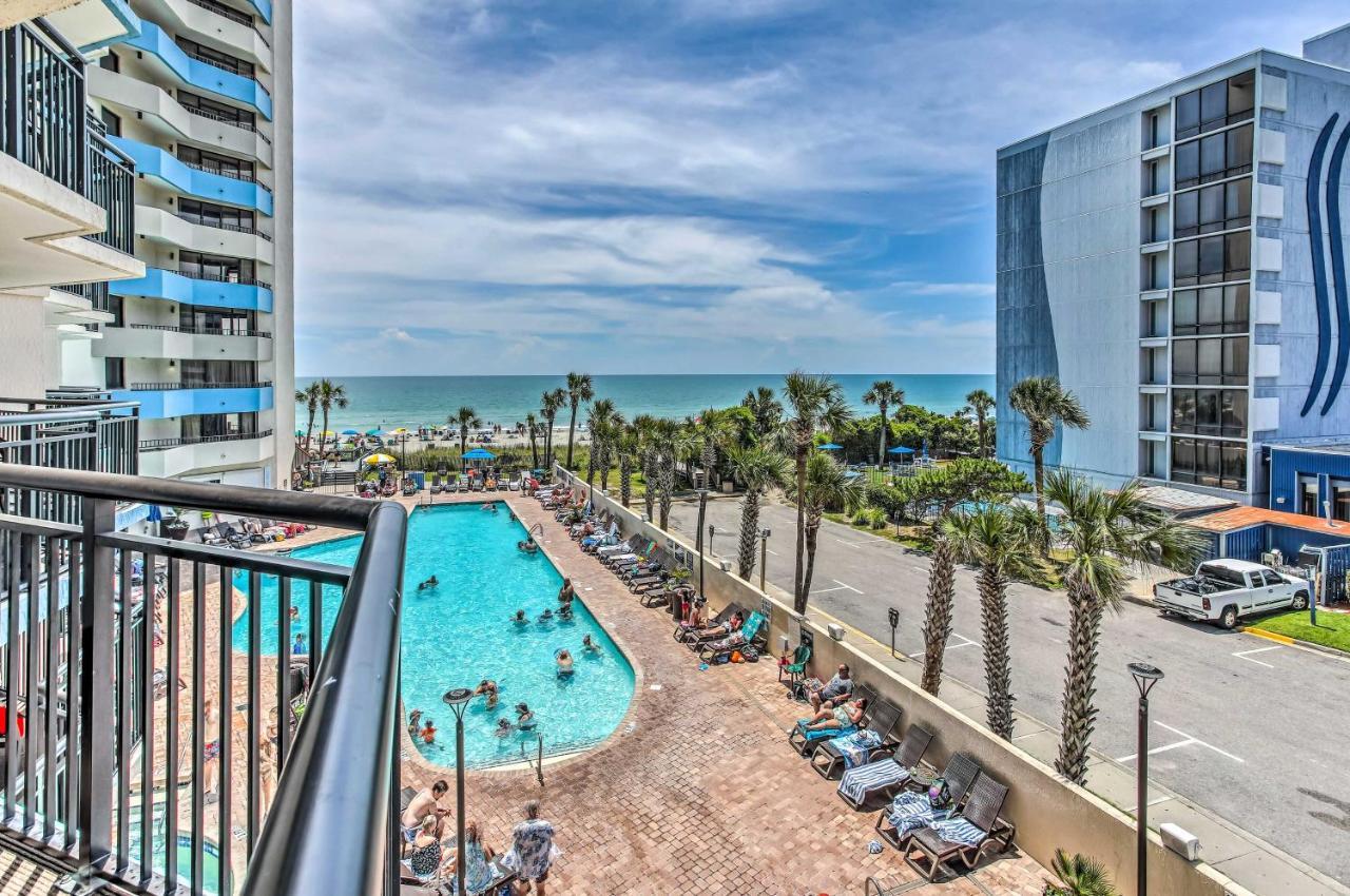 Ocean View Apt And Access To Pool, Beach And More Миртъл Бийч Екстериор снимка